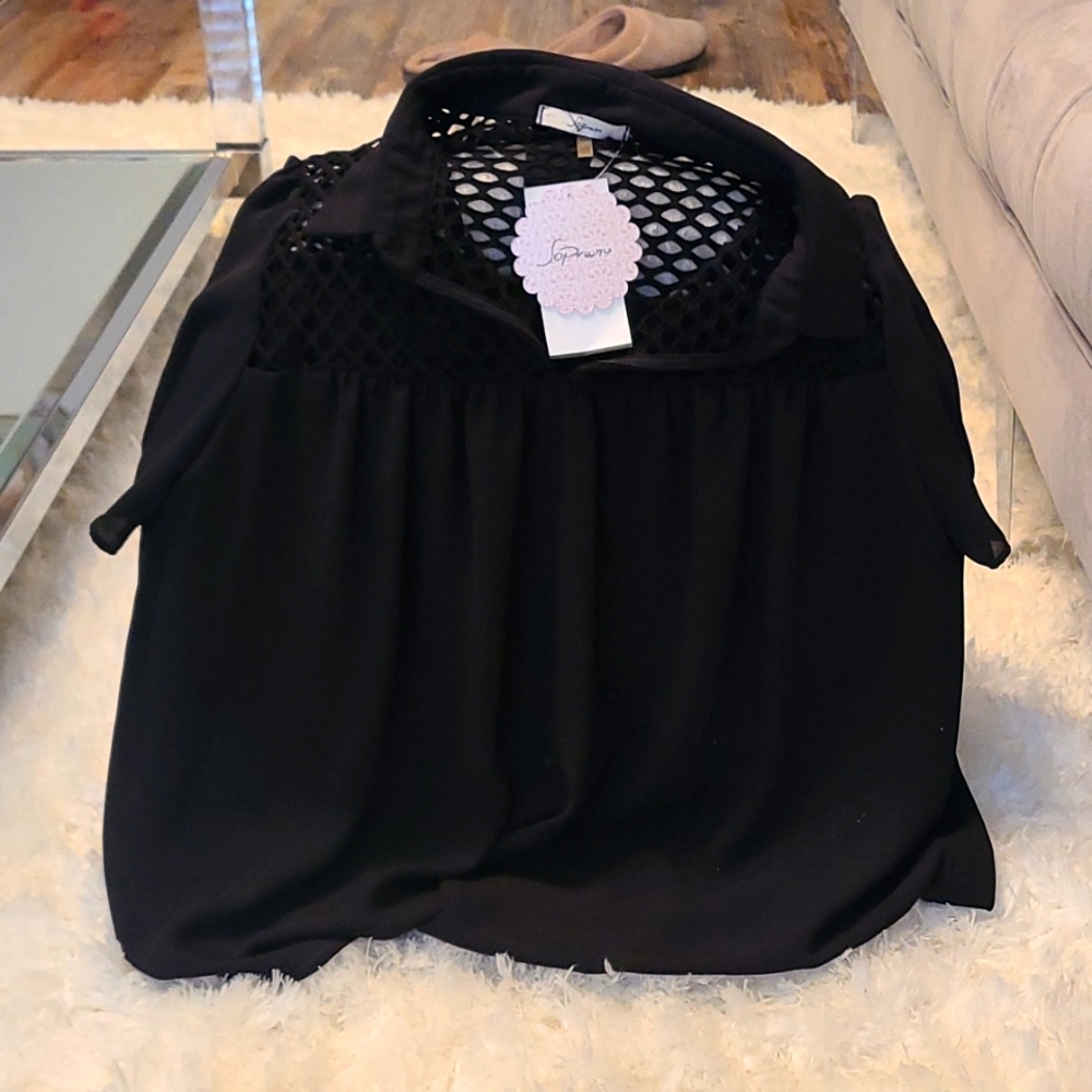 Black dress shirt